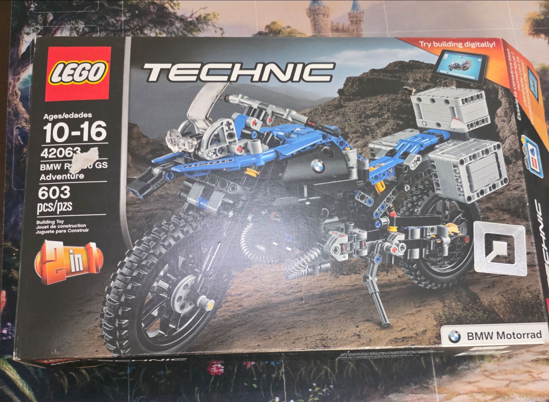 Lego Technic 42063 BMW R1200 Complete