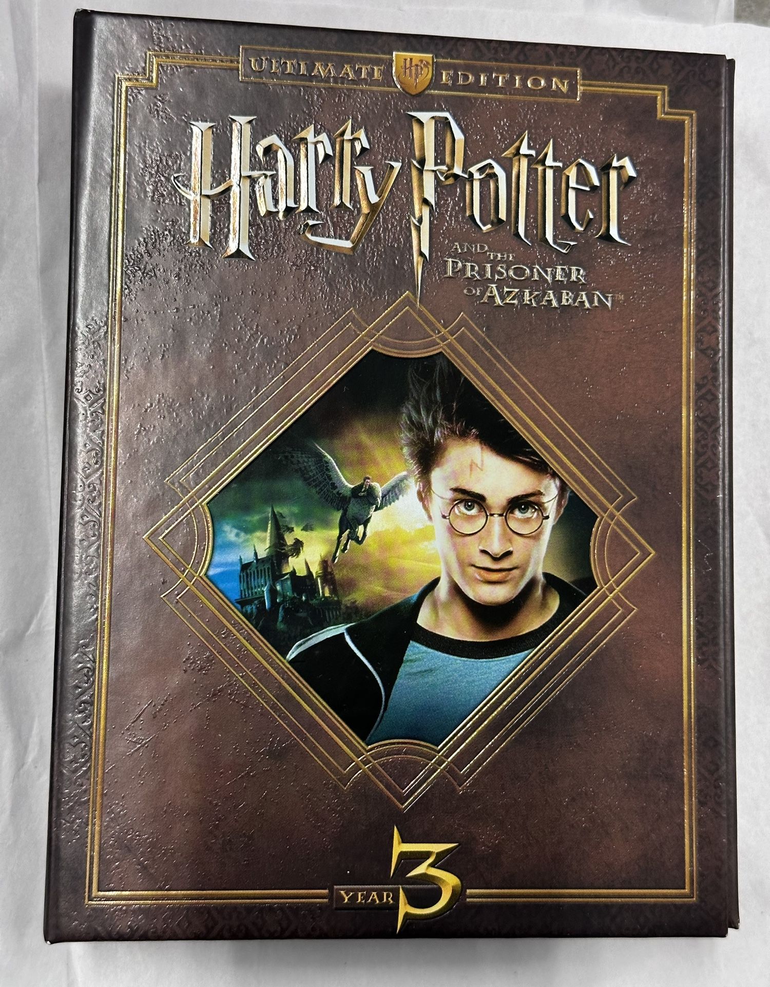 Harry Porter & The Prisoner Of Azkaban Ultimate Edition DVD Year 3 MINT W Book