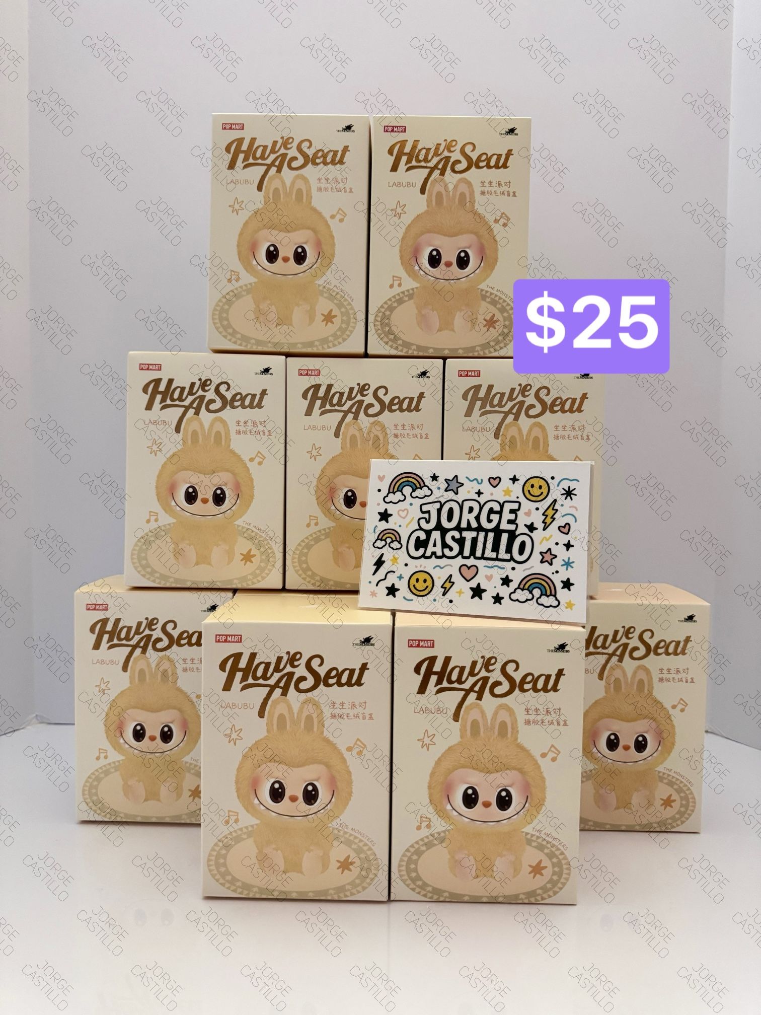 Labubu Have a Seat BLIND BOX - $25