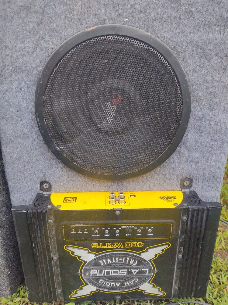 Rockford Fosgate 8 inch Punch Classic Subwoofer With Amplifier for Sale ...