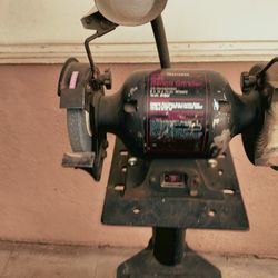 Craftsman 6- In Bench Grinder Tool With Stand 
