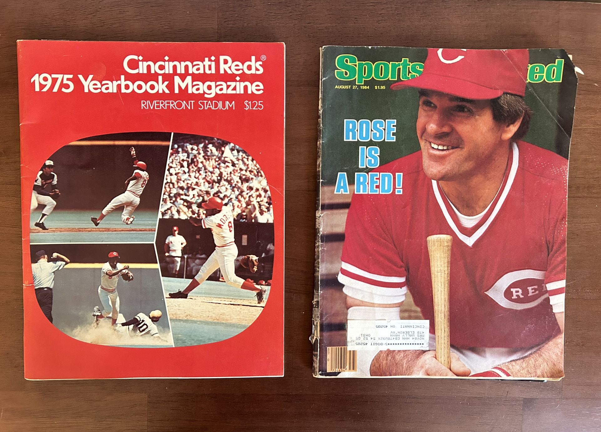 2 Vintage Reds Magazines
