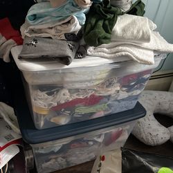 Bag Of Baby Boy Clothes 