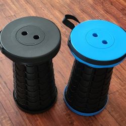 2 Pcs Portable Collapsible Folding Chair