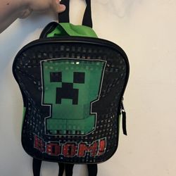 Minecraft Mini Backpack For Kids 