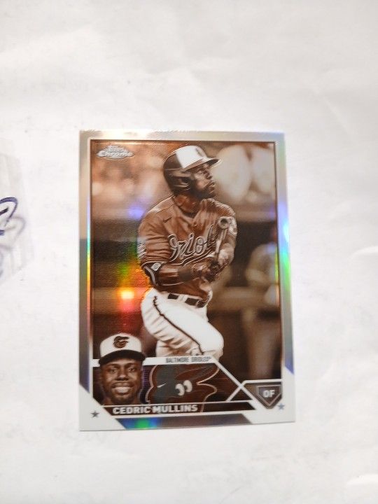 2023 Topps Chrome Cedric Mullins Seipa Refractor