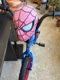 Spider-Man Kids Bike with Helmet