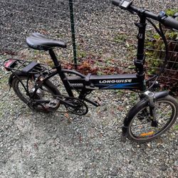 Longwise 36 Volt Electric Bike 
