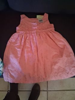 Pink children's dress