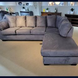 Darcy Modern L Shape Casual Sofa Sectional ~ Living Room Set ~ Color Options ~ Brand New