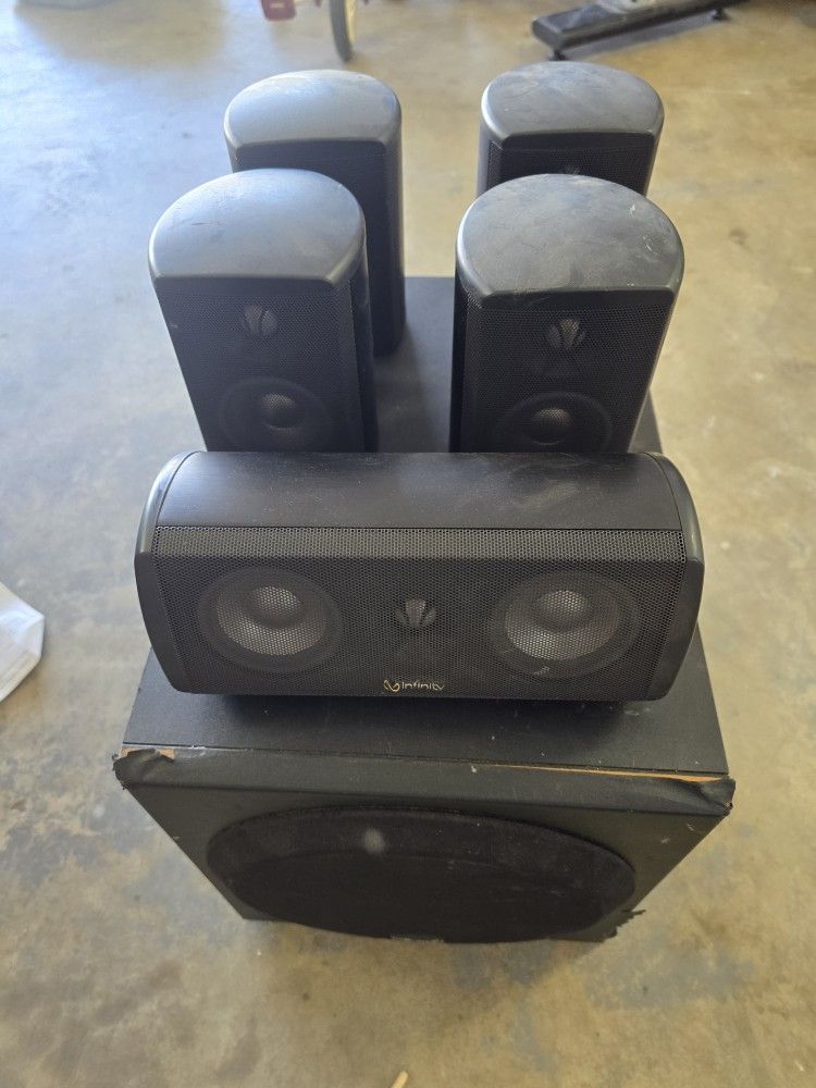 Infinity Home Theaters Speakers