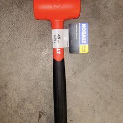 Brand New Kobalt 45-oz Smoothed Face Rubber Dead Blow Hammer