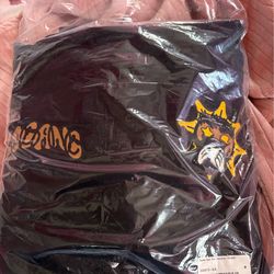 Black glo gang hoodie