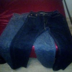 2 Pairs Of Levis