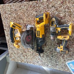 Dewalt 18v Used Tools (tools only)