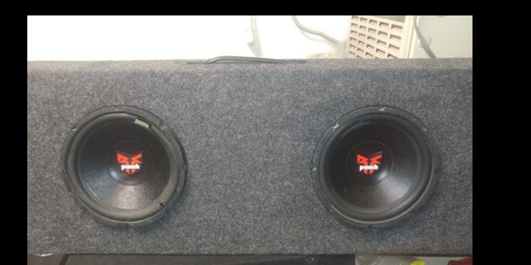 10-inch truck sealed speaker/subwoofer box