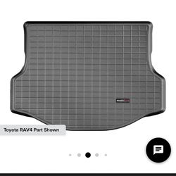 Toyota RAV4 accessories weatherTech cargo mat crossbars