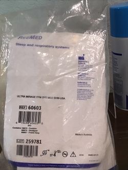 ResMed Ultra Mirage Full Face Mask Medium New Sealed 60603