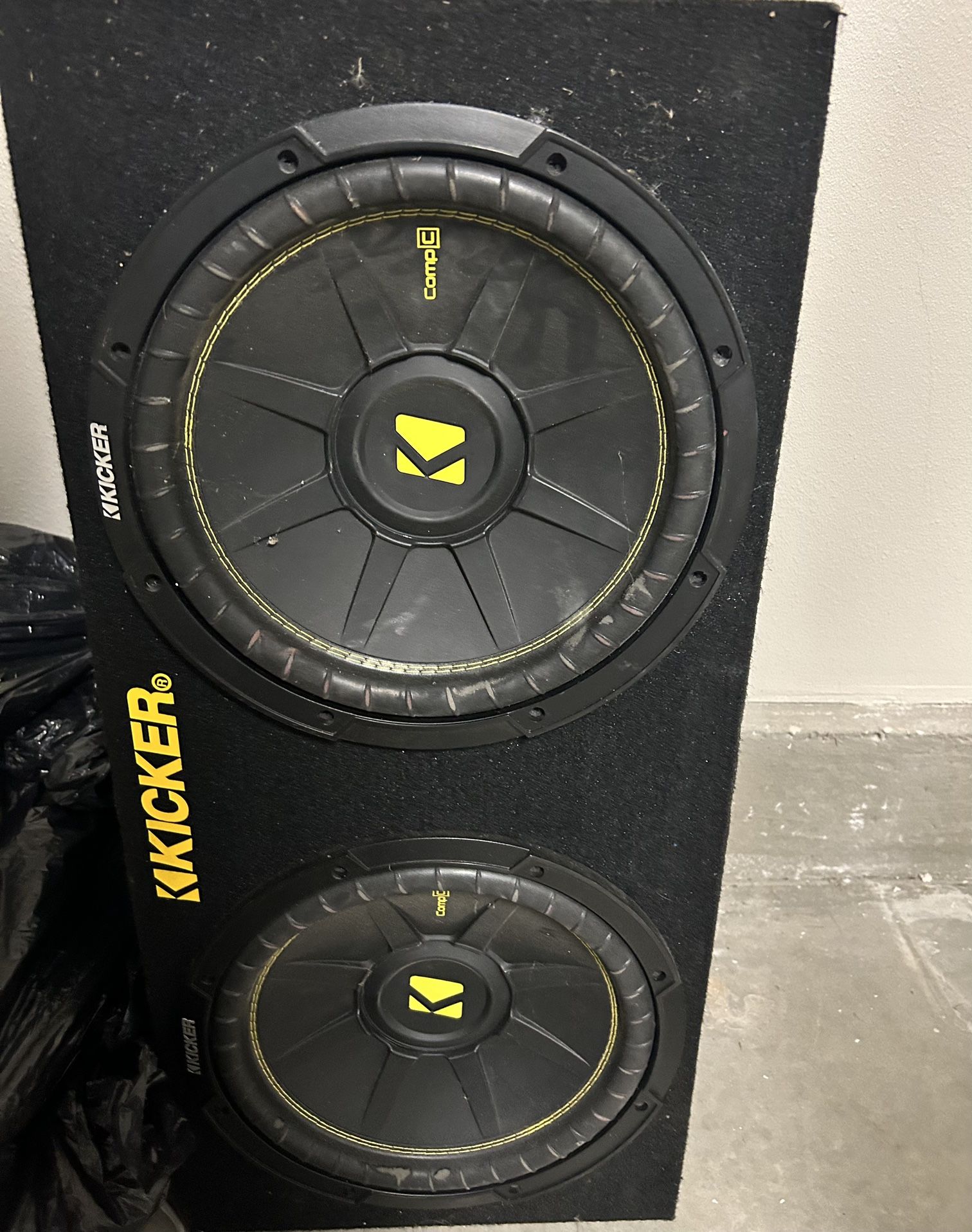 Kicker Subwoofers Car Sound System. for Sale in Fontana, CA OfferUp