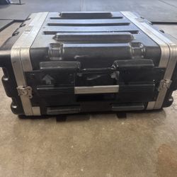  Vintage SKB 10U Shock-Mounted ATA Road Rack Case — USA Made (1994)