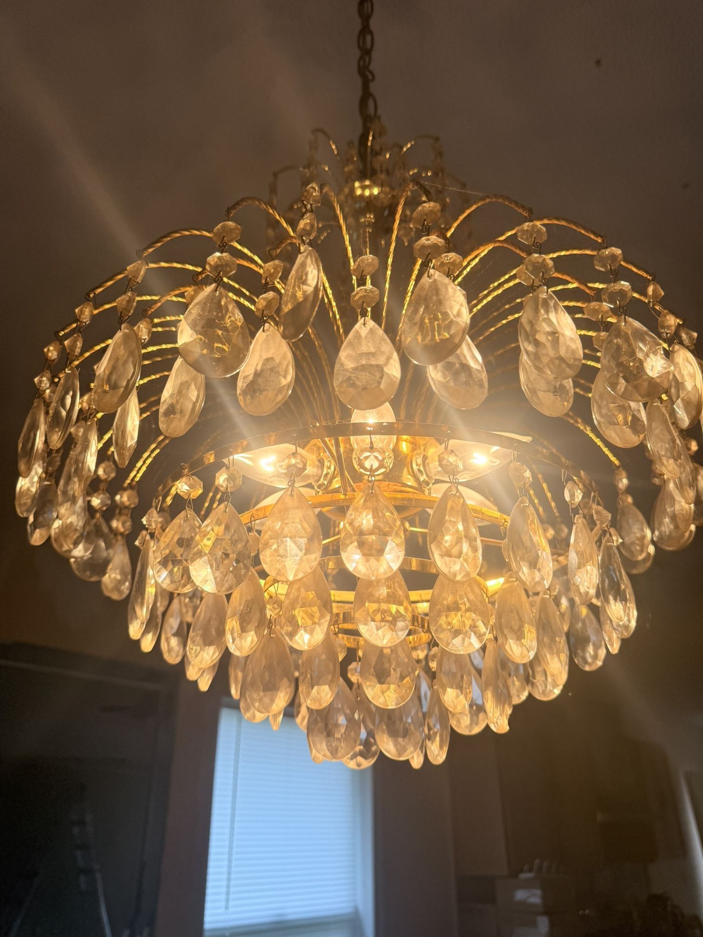 Vintage Chandelier work great just not my style