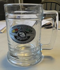 Dale Earnhardt Sr Glass Mug 