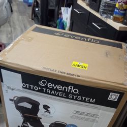 NEW Evenflo Otto+ Travel System + LiteMax Car Seat
