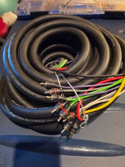Medusa XTAudio 4-Pair RCA Cable 50ft
