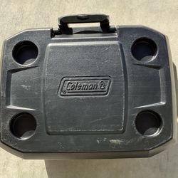 COLEMAN 50 QUART COOLER WITH HANDLE /WHEELS