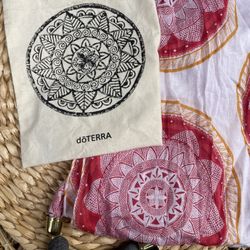 Doterra Cotton & Lava Rock Scarf NWT