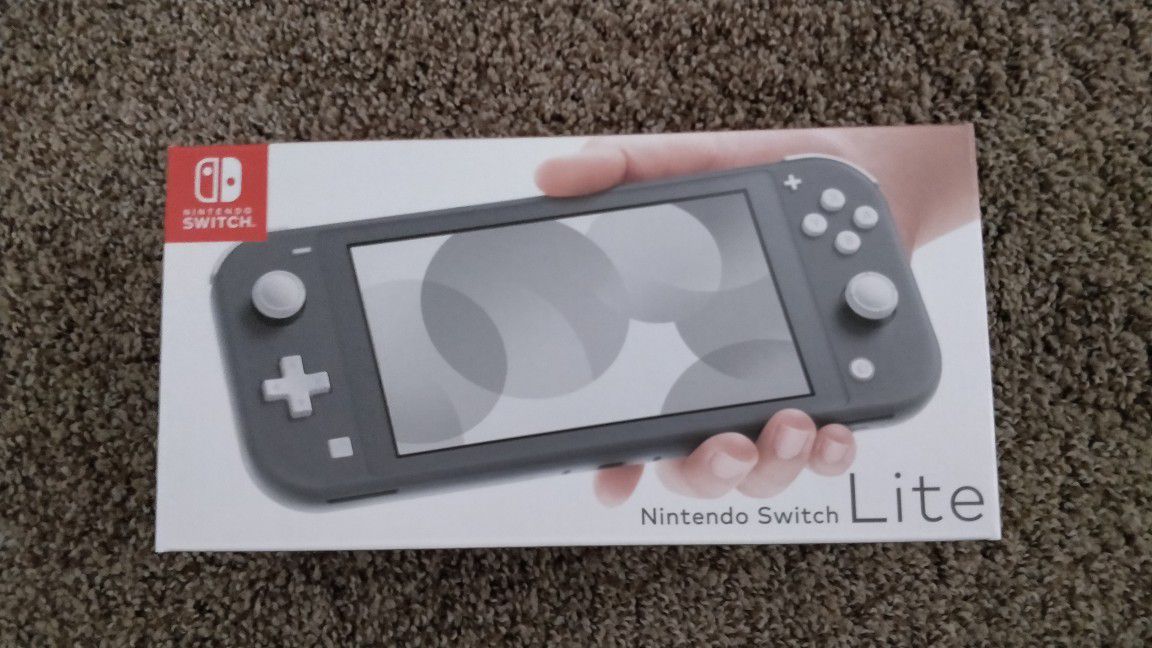 New! Nintendo Switch Lite Gray