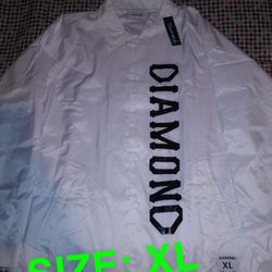 DIAMOND SUPPLY DUGOUT COACH'S JACKET