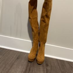 High Brown Boots