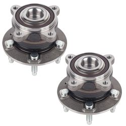 Rear Wheel Hub and Bearing Assembly fit for 2011 2012 Chevy Cruze 5 Lugs w/ABS (Pair)