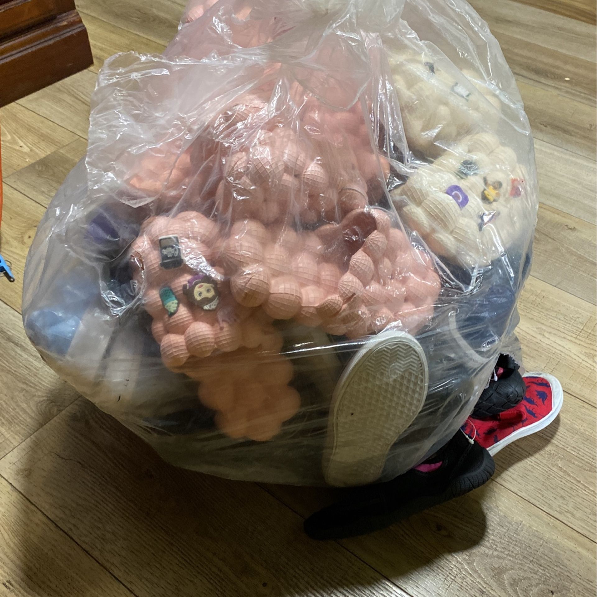Many Different Slippers and kid shoes
