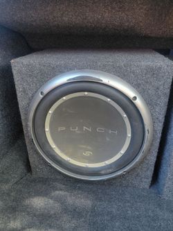 Rockford Fosgate Punch P2 Subwoofer in box