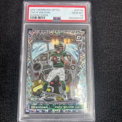 Zach Wilson Optic ROOKIE DOWNTOWN GEM 10!