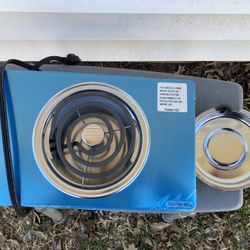 NEW PORTABLE ELECTRIC RANGE  