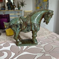 Authentic Jade Warrior Horse