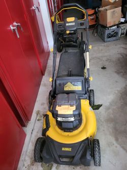 Dewalt electric lawn mower