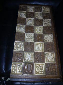 Chess set antique