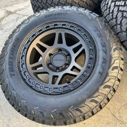 METHOD wheels Tacoma 4Runner Tundra Silverado Sierra Tahoe Rims Tires 6x5.5 Bronco