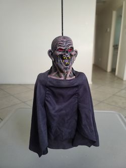 Vintage 1990 Halloween Paper Magic Group Hanging Zombie Ghoul Hanger Decor
