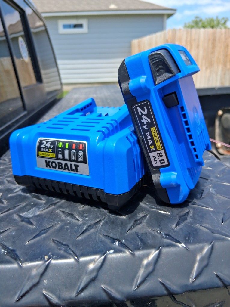 Cobalt 24v Max Battery And Charger
