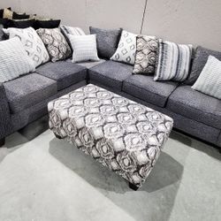 BRAND NEW GREY SECTIONAL SAME DAY DELIVERY 