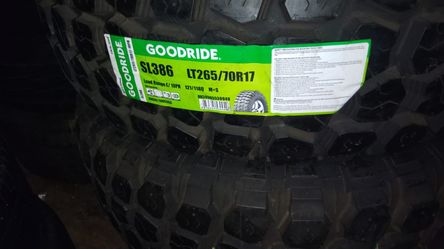 4 Llantas 265 70 17 LT MUD Tires new Free Installation