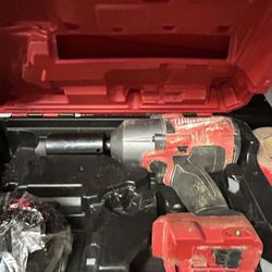 Milwaukee. Heavy drill impact.