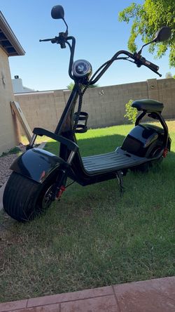 Electric Harley Fat Tire Scooter