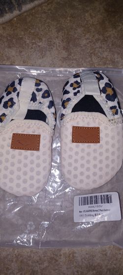 Baby Leopard Print Water Shoes Size 20-21(4.5-5.5)