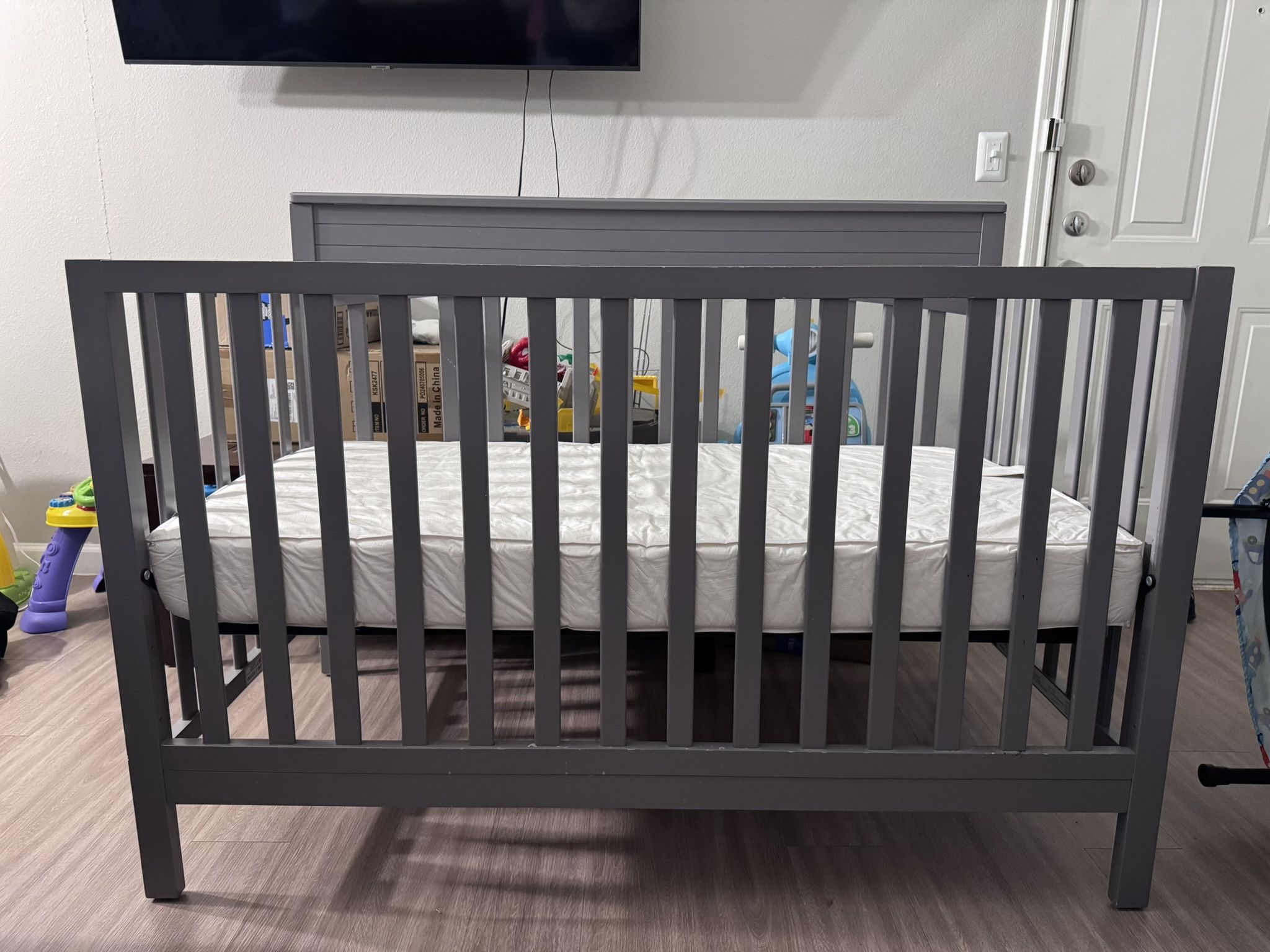 Baby Crib And Stroller